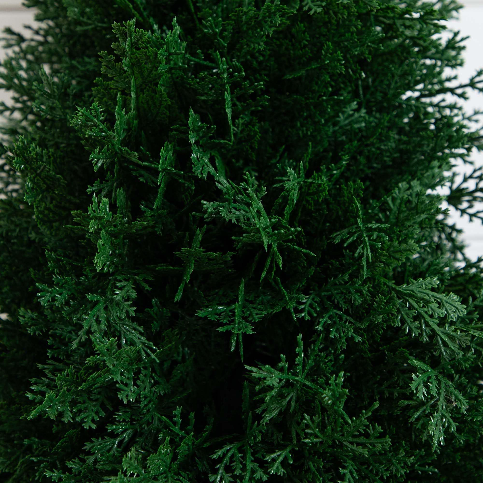Nearly Natural 2.5ft. UV Resistant Artificial Cedar Plant with Integrated Ground Stake (Indoor/Outdoor) - Set of 2 - Image 3