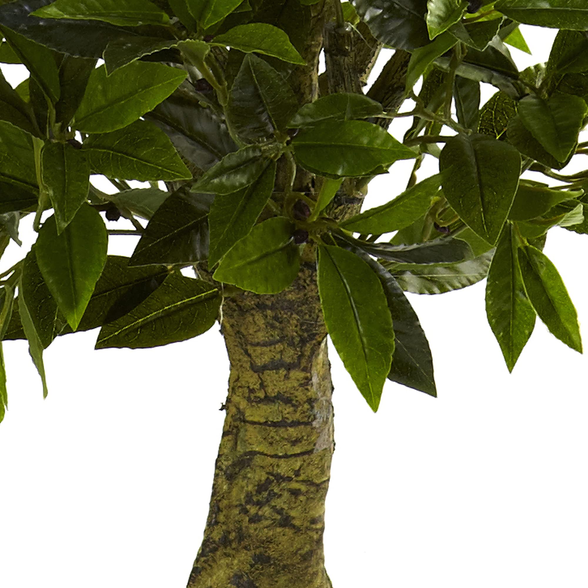 Nearly Natural 5ft. Triple Bay Leaf Topiary UV Resistant (Indoor/Outdoor) - Image 6