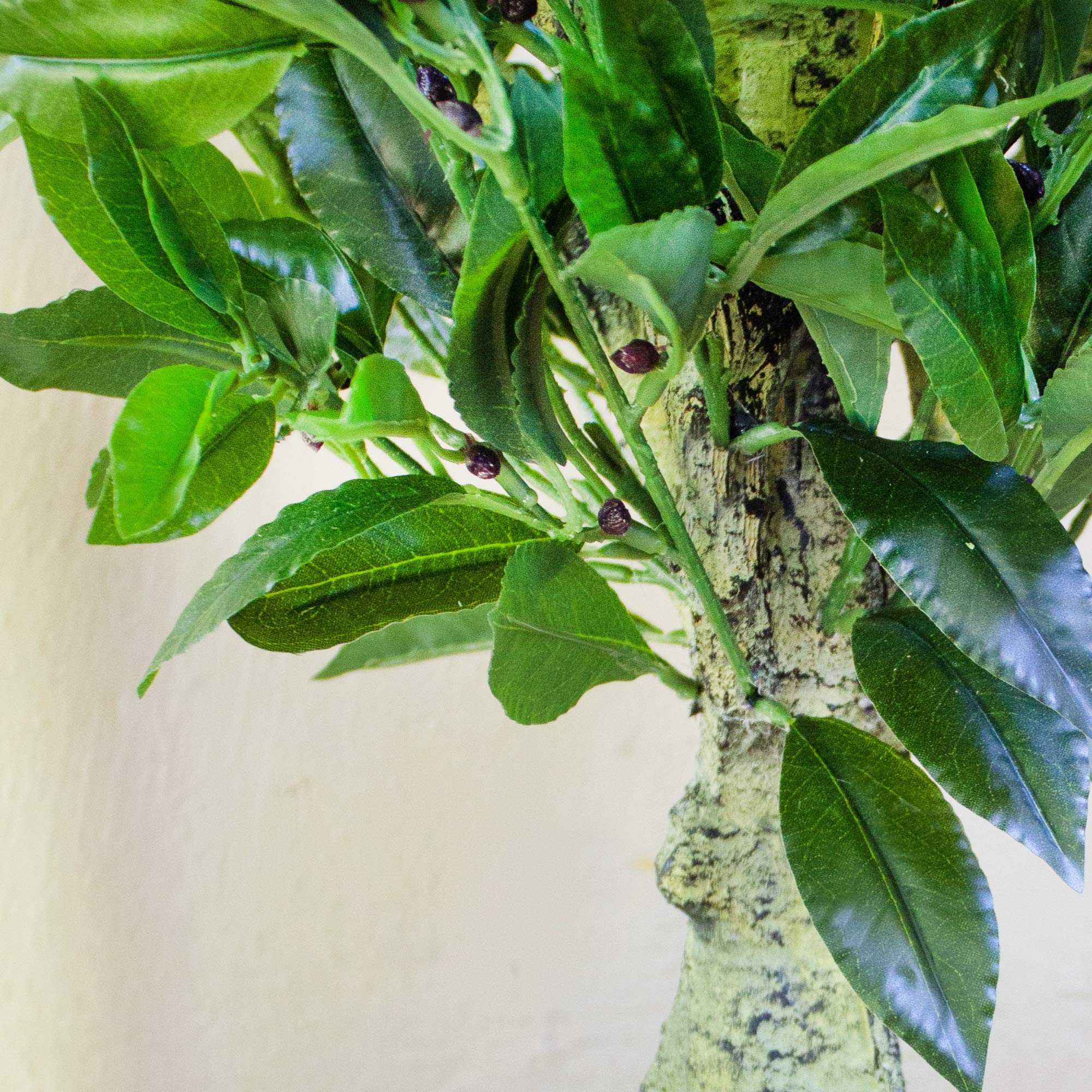 Nearly Natural 5ft. Triple Bay Leaf Topiary UV Resistant (Indoor/Outdoor) - Image 7